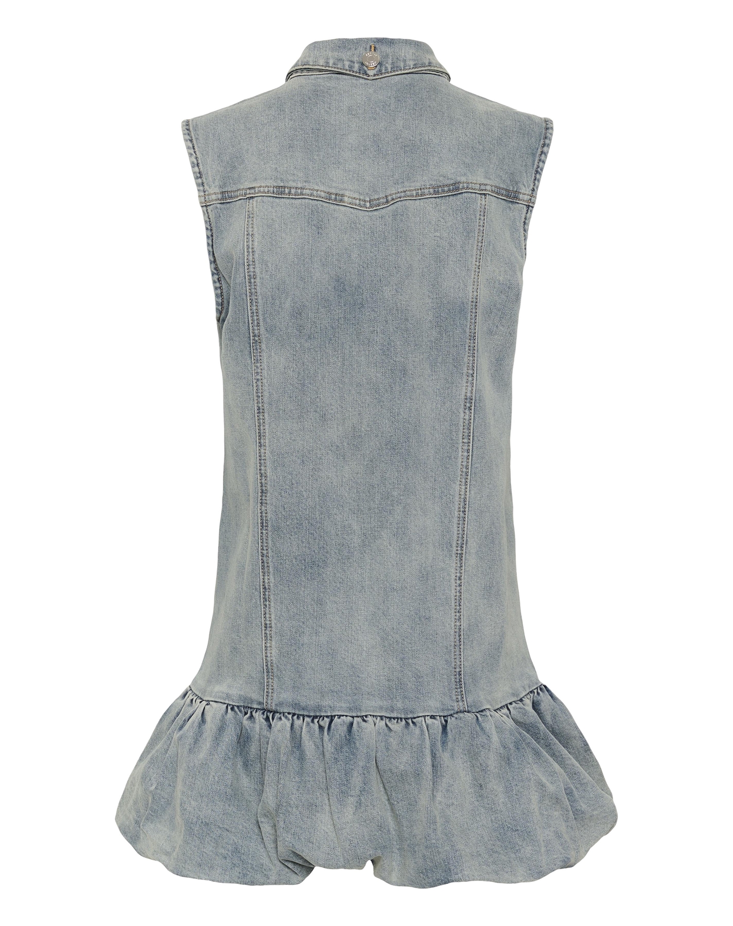 Gestuz - GZNoma Kjole - Vintage Mid Blue Wash 